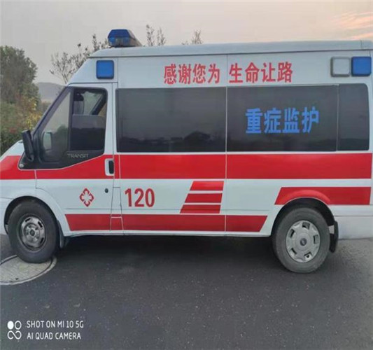 盱眙救护车出租服务案例3